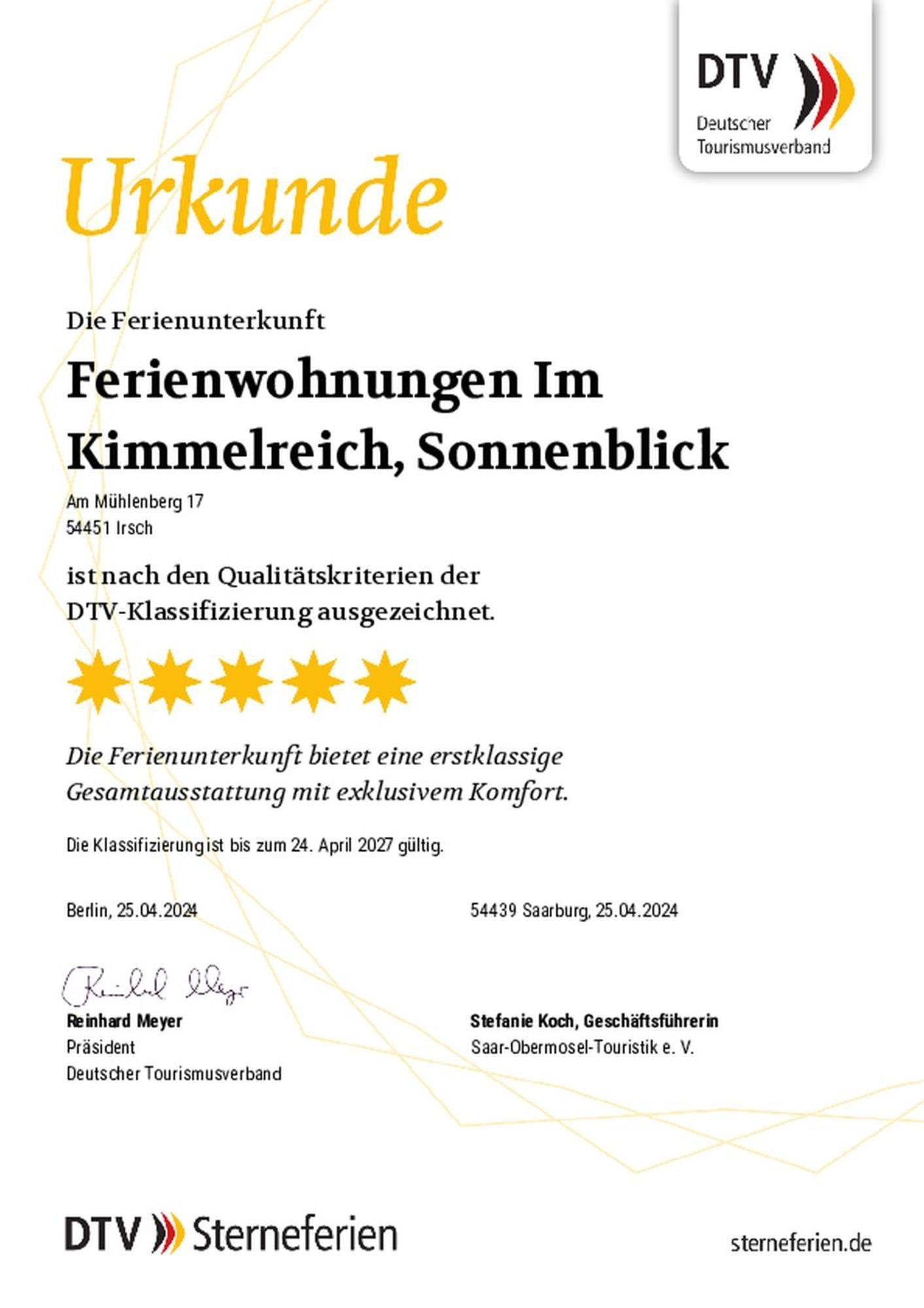 Ferienwohnungen Im Kimmelreich Irsch Exterior foto
